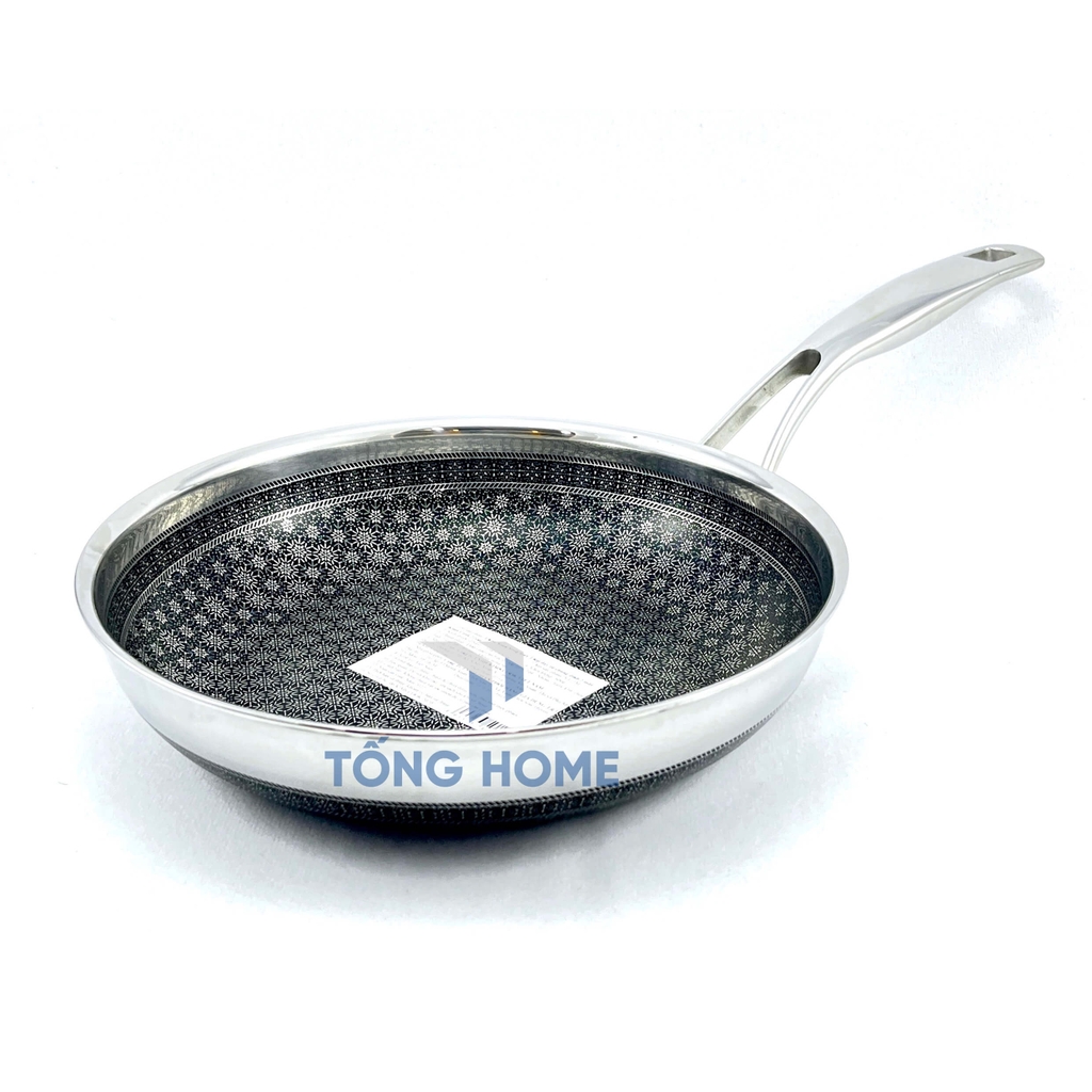 Chảo Noon Song inox 3 lớp đáy từ chống dính 2 mặt KIMS COOK