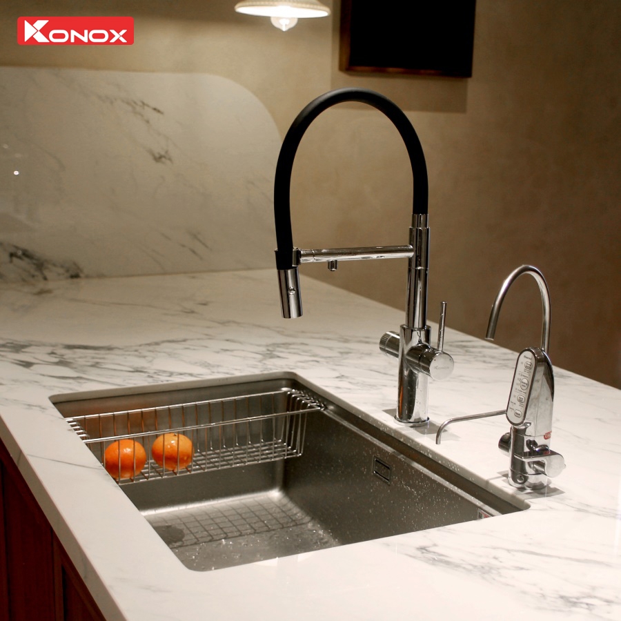 Chậu rửa bát chống xước phong cách Nhật TARI 7648SR
