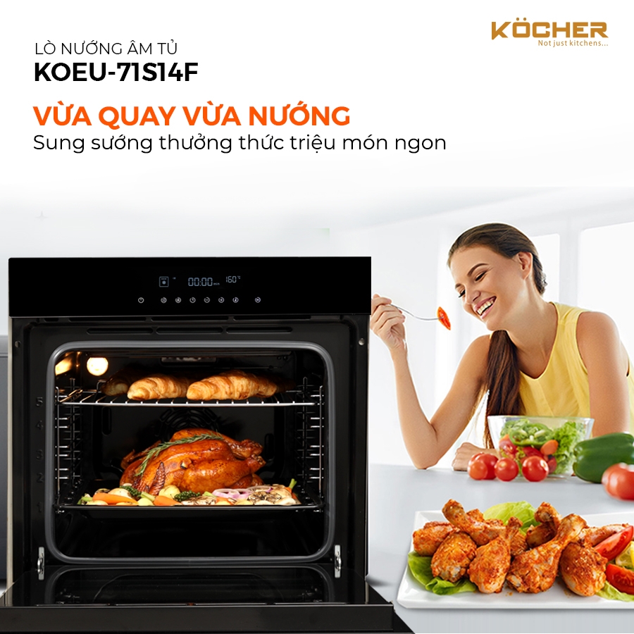 Lò nướng âm KOEU-71S14F