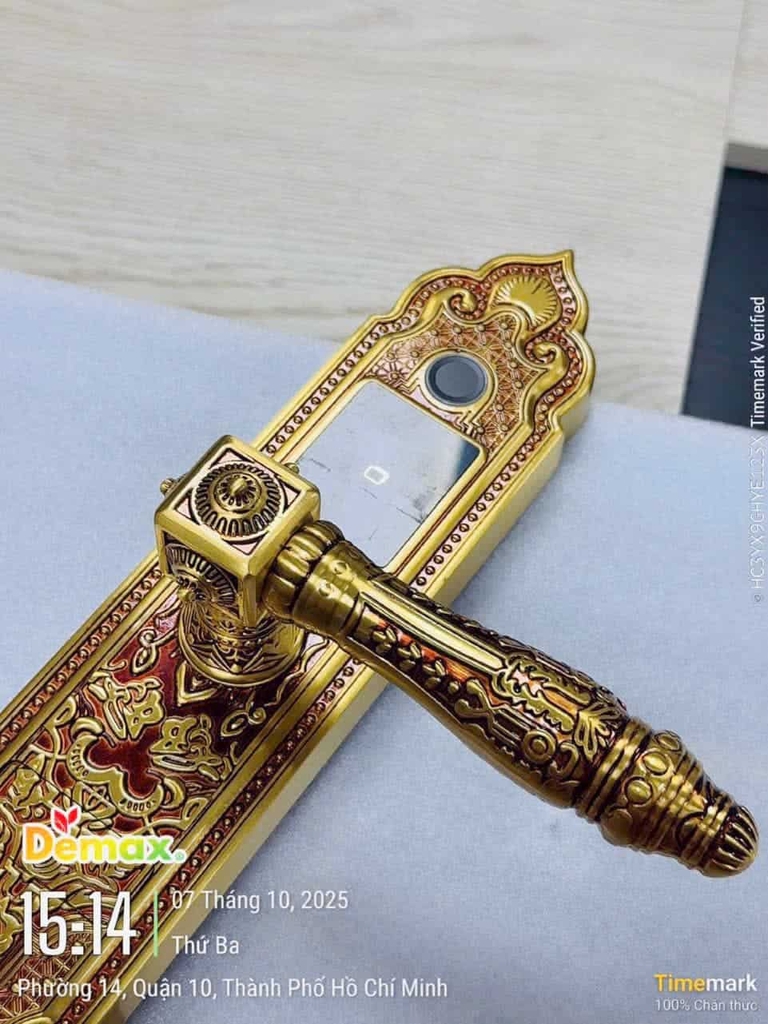 Khóa cửa phòng biệt thự EL350 Rose Gold
