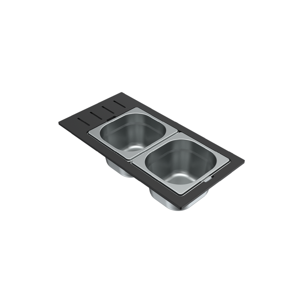 Chậu rửa đá Granite Malloca Sense K82