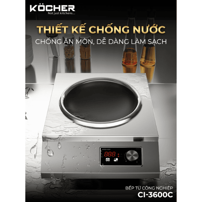 Bếp từ công nghiệp Kocher CI-3600C