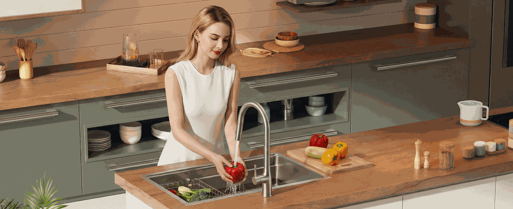 Vòi rửa chén Kocher Lux S01