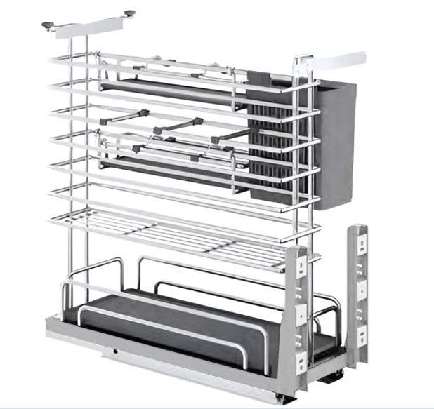 Giá dao thớt khung rổ inox 304 nan Oval EPV2035F (EPO4335) - Eurogold