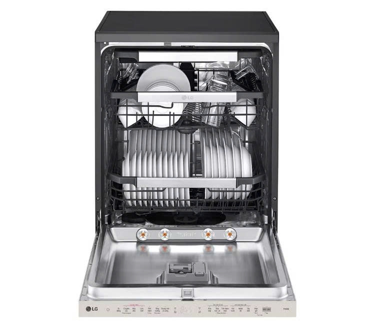 Máy rửa bát LG Quadwash TrueSteam™ màu Be LDT14BGA3