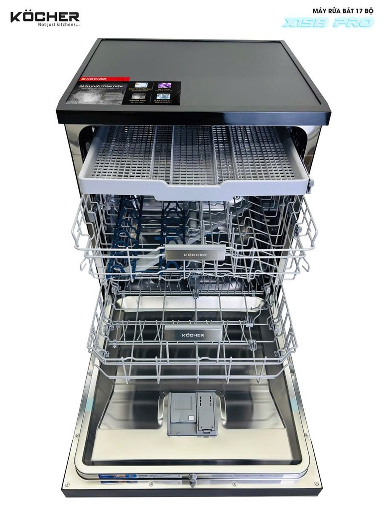 MÁY RỬA BÁT 17 BỘ KOCHER – X15B PRO