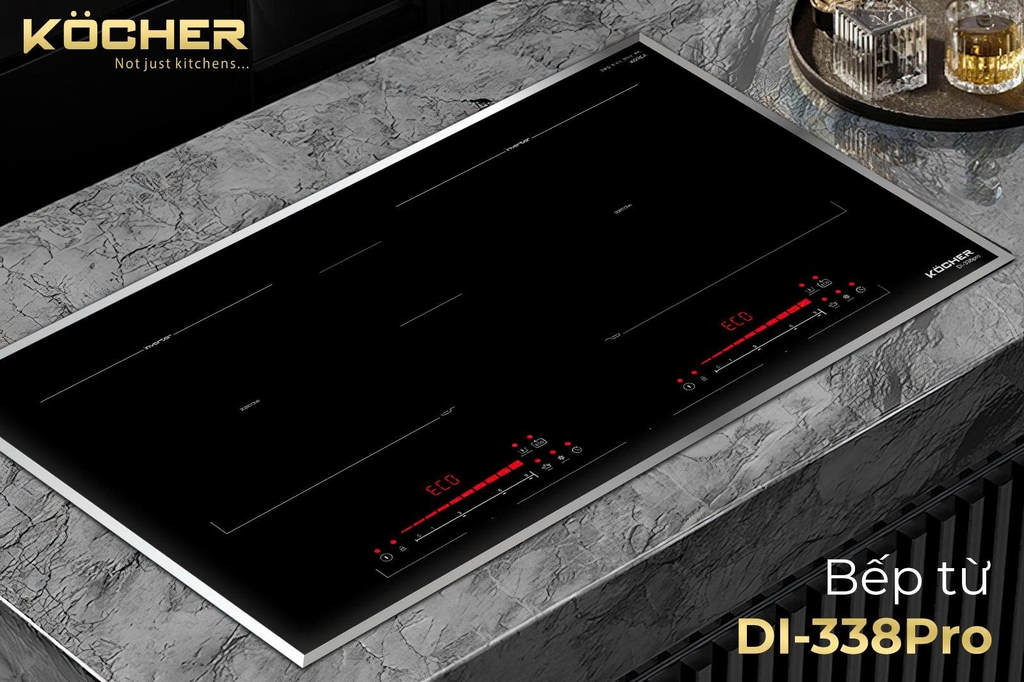 Bếp từ Đôi Hàn Quốc Kocher DI-338PRO