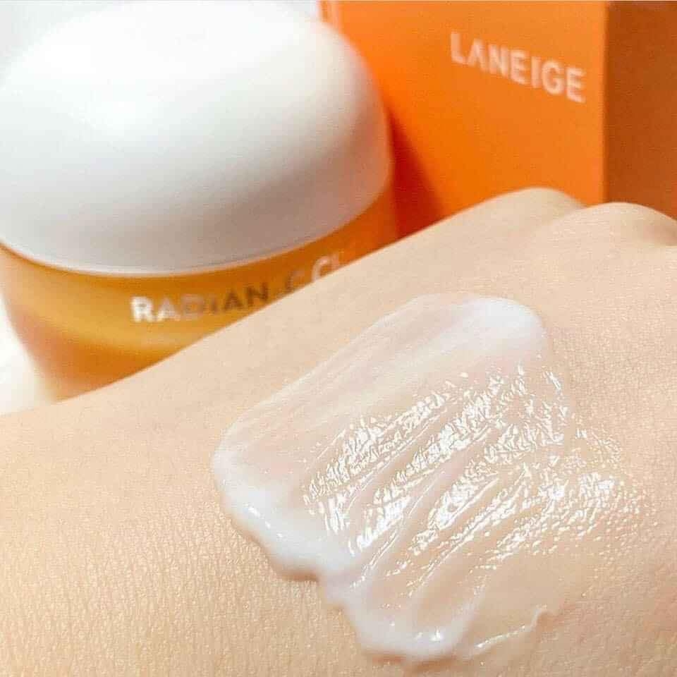 Kem Dưỡng Trắng Da Làm Mờ Đốm Nâu LANEIGE Radian-C Cream - Minisize 10ml