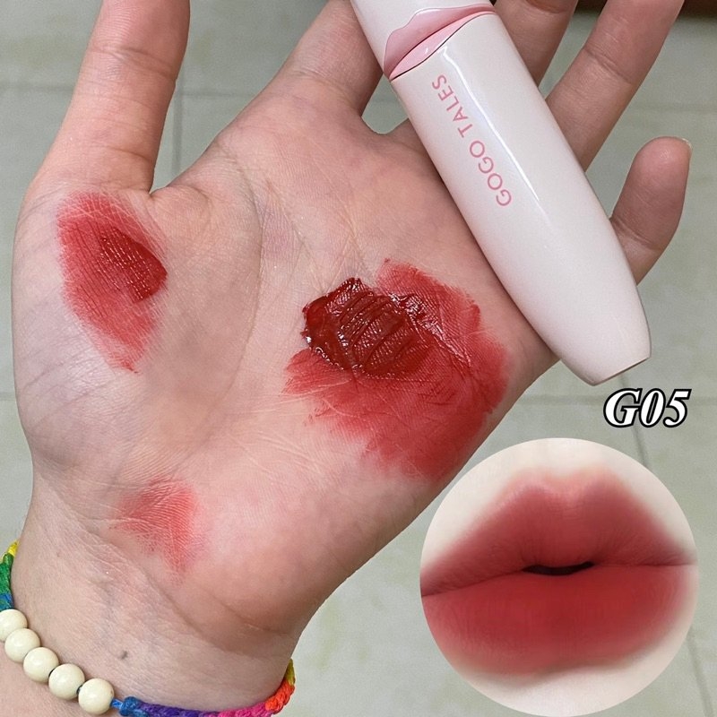 Son Kem KISSING MY LIPS GoGo Tales Siêu Đẹp Lâu Trôi GT556