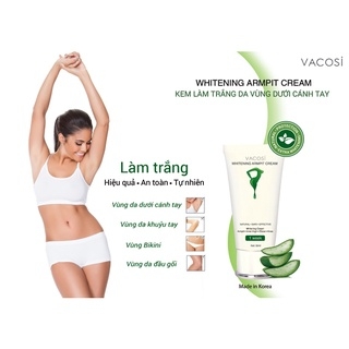 Kem Dưỡng Vacosi Giảm Thâm Vùng Nách Whitening Armpit  30ml