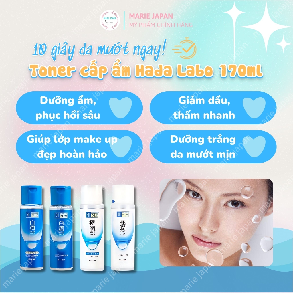 Toner Hada Labo Advanced Nourish Hyaluronic Acid Chai 170ml