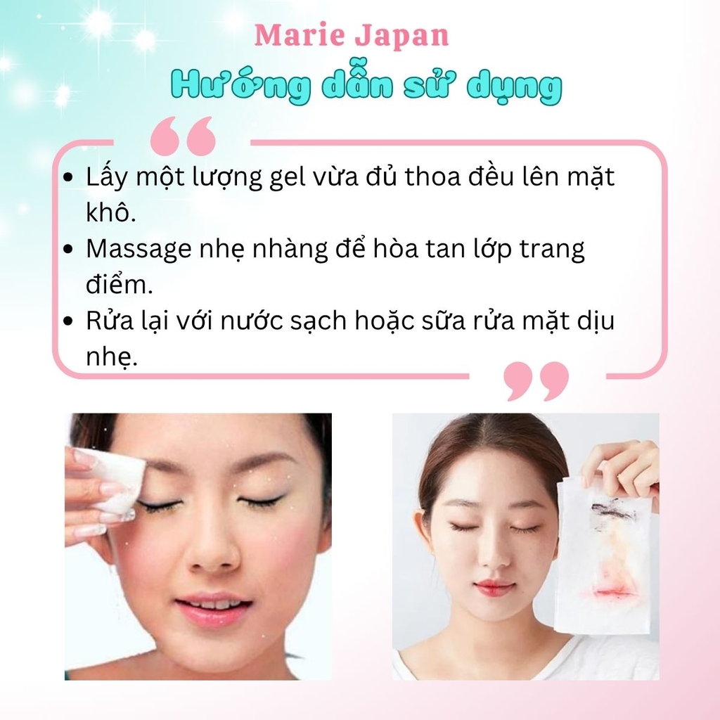 Gel Tẩy Trang VegeSkin Rau Củ Cleansing Gel Sạch Dịu Nhẹ Dưỡng Ẩm Mềm Mịn Cho Da Nhật Bản Chai 500g