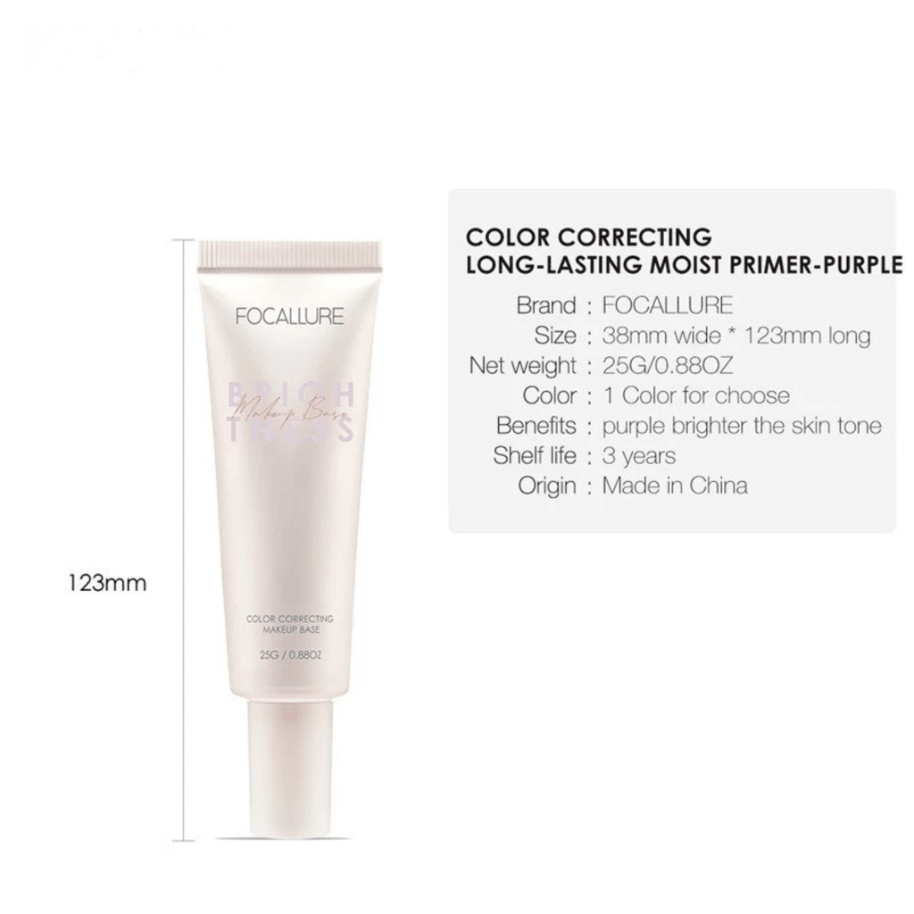 Kem Lót Focallure Cao Cấp Nâng Tone  Kiềm Dầu Đỉnh Lâu Trôi Color Correcting Makeup Base FA166 25g