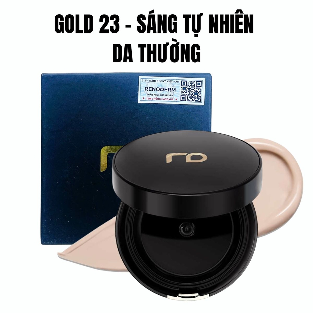 Phấn Nước Renoderm Chống Nắng Dưỡng Ẩm Nâng Tông Mềm Mịn Da DayLong BB Cream 15g