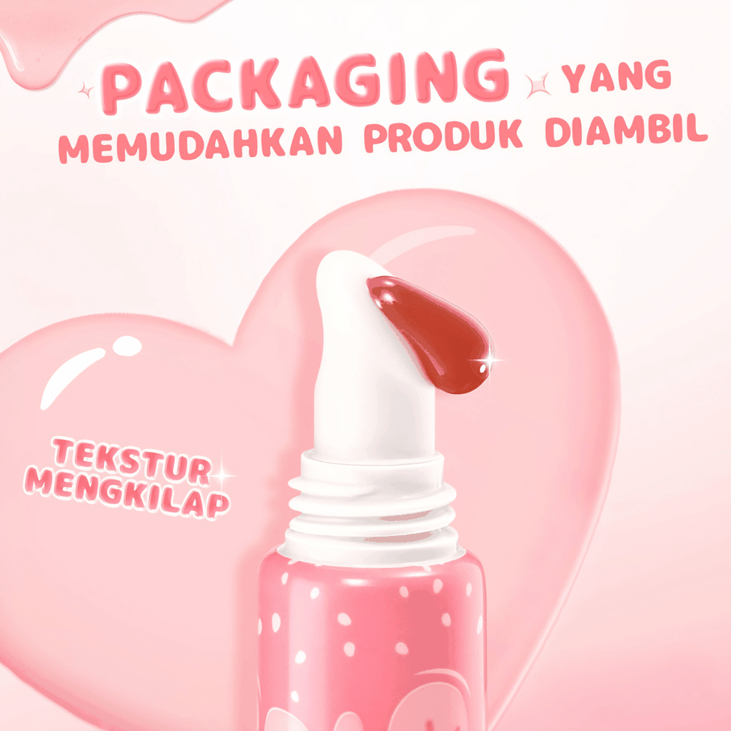 Son Bóng PINKFLASH Căng Mọng Dưỡng Ẩm Mềm Mịn My GlossyLips Watery Glow 6g
