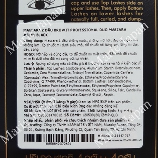Mascara Browit Giúp Mi Dài Cong Không Lem Trôi By Nongchat Thái Lan
