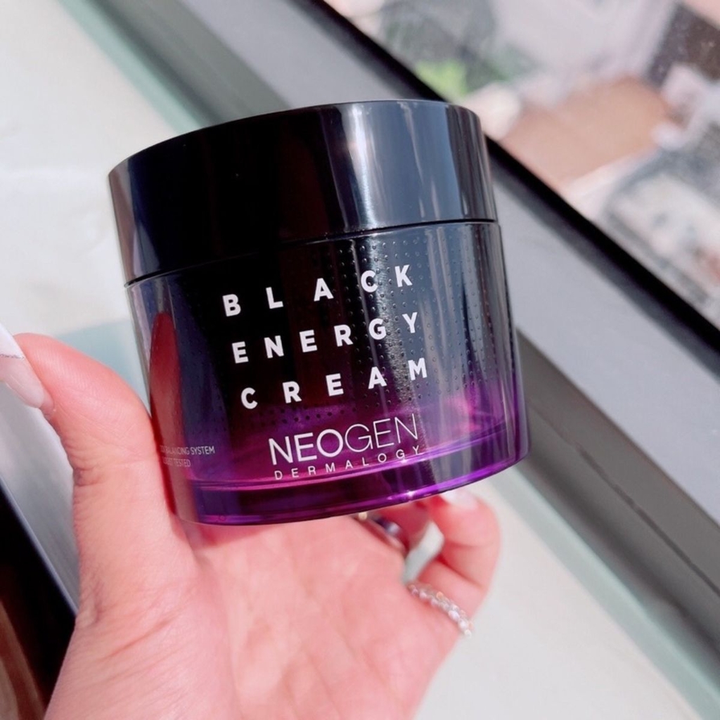Kem Dưỡng Neogen Dermalogy Black Energy Cream Cấp Nước Làm Dịu Tăng Đàn Hồi Da Hàn Quốc 80ml