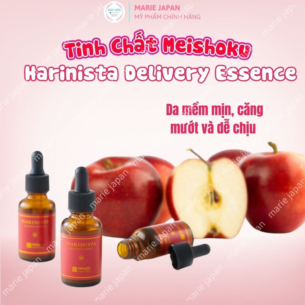 Tinh Chất Meishoku Harinista Chống Lão Hóa Dưỡng Ẩm Giảm Nhăn Cao Cấp Delivery Essence Nhật Bản Chai 30ml