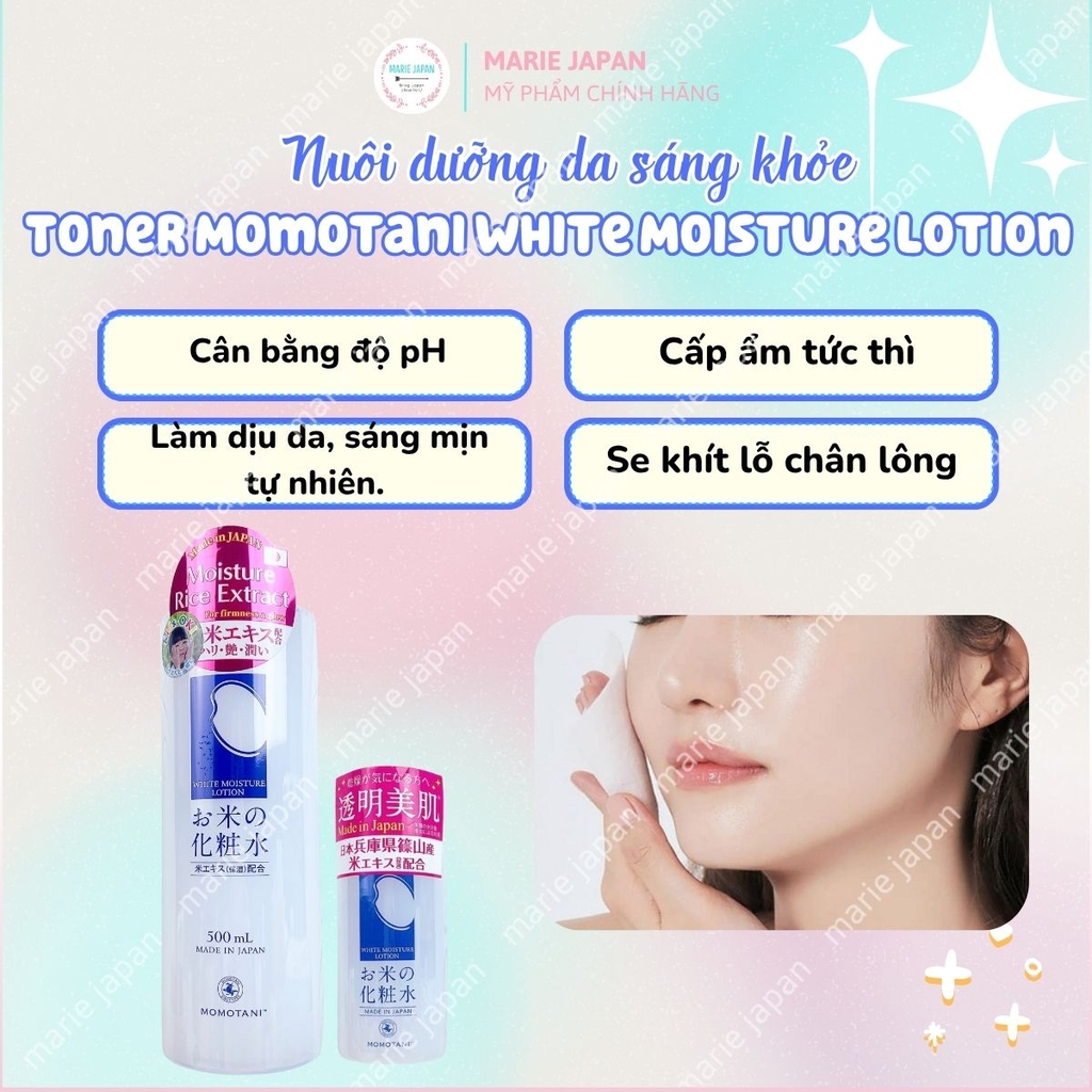 Toner Momotani White Moisture Lotion