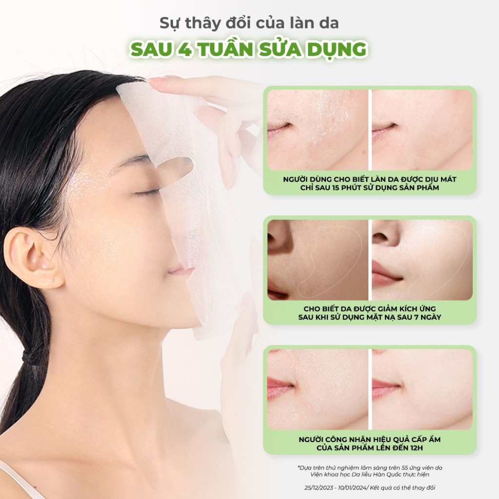 Mặt Nạ BNBG Vita Genic Jelly Mask Cấp Ẩm Phục Hồi Căng Bóng Da Hàn Quốc Hộp 10 Miếng