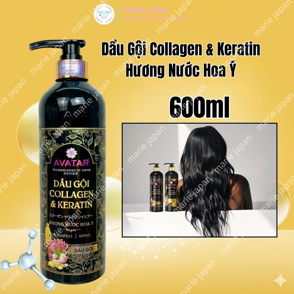 Dầu Gội Xả Avatar Hương Nước Hoa Cao Cấp Dưỡng Ẩm Phục Hồi Tóc Bồng Bềnh Chắc Khỏe