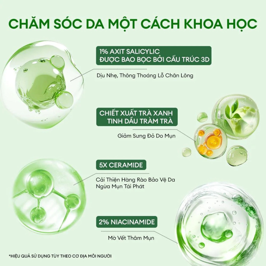 Chấm Mụn Colorkey Luminous Hỗ Trợ Giảm Mụn Mờ Thâm Dịu Da Green Tea Purifying Acne Treatment