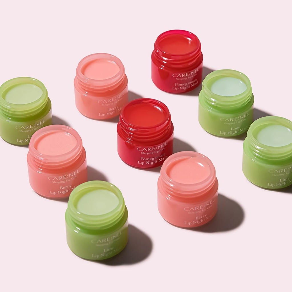 Mặt Nạ Ngủ Môi Care:nel Night Mask Dưỡng Ẩm Môi Hồng Hào Căng Mọng Hàn Quốc 5g