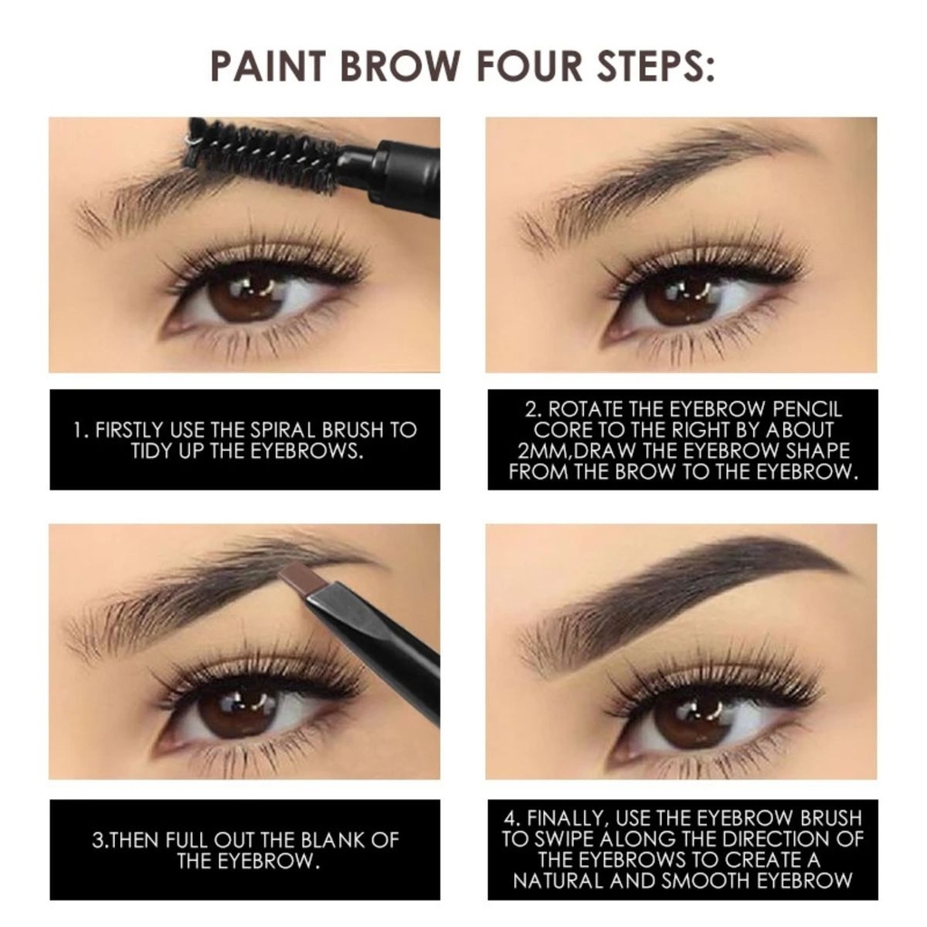 Chì Kẻ Mày Focallure Tự Nhiên Bền Màu Lâu Trôi  Auto Brows Pen 0.25G