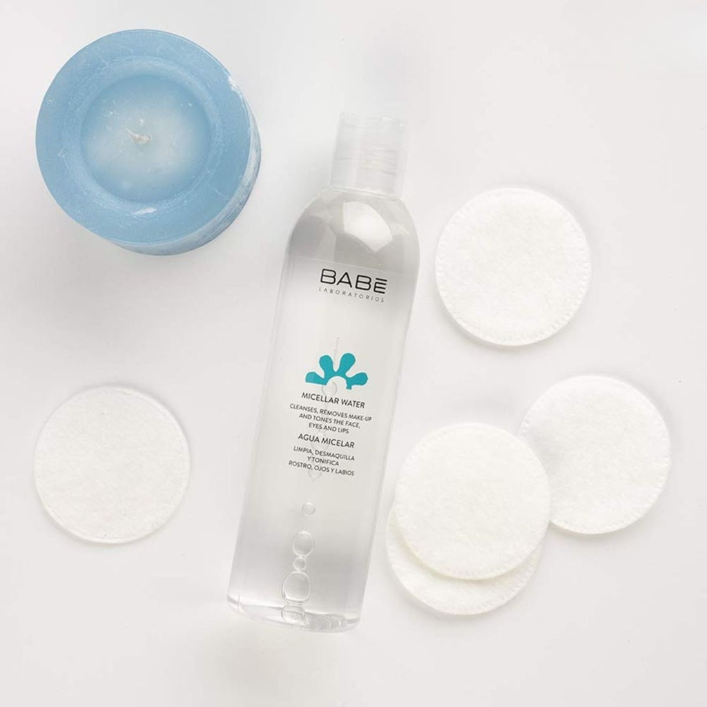 Nước Tẩy Trang BABE Essentials Prebiotic Micellar Water Làm Sạch Sâu Dịu Nhẹ Phù Hợp Mọi Loại Da 250ml