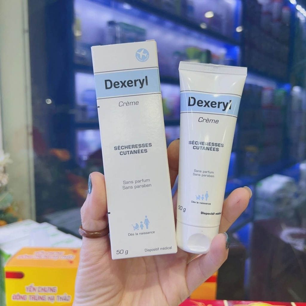Kem Nẻ Dexeryl Creme Traitement Dưỡng Ẩm Phục Hồi Da Khô Nứt Nẻ Pháp 50g