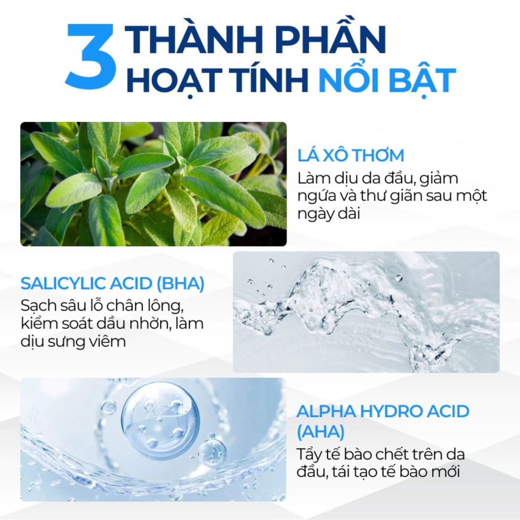 Tẩy Tế Bào Chết Da Đầu Compliment Sạch Sâu Giảm Dầu Nhờn Ngăn Bết Ngứa Nga 300ml