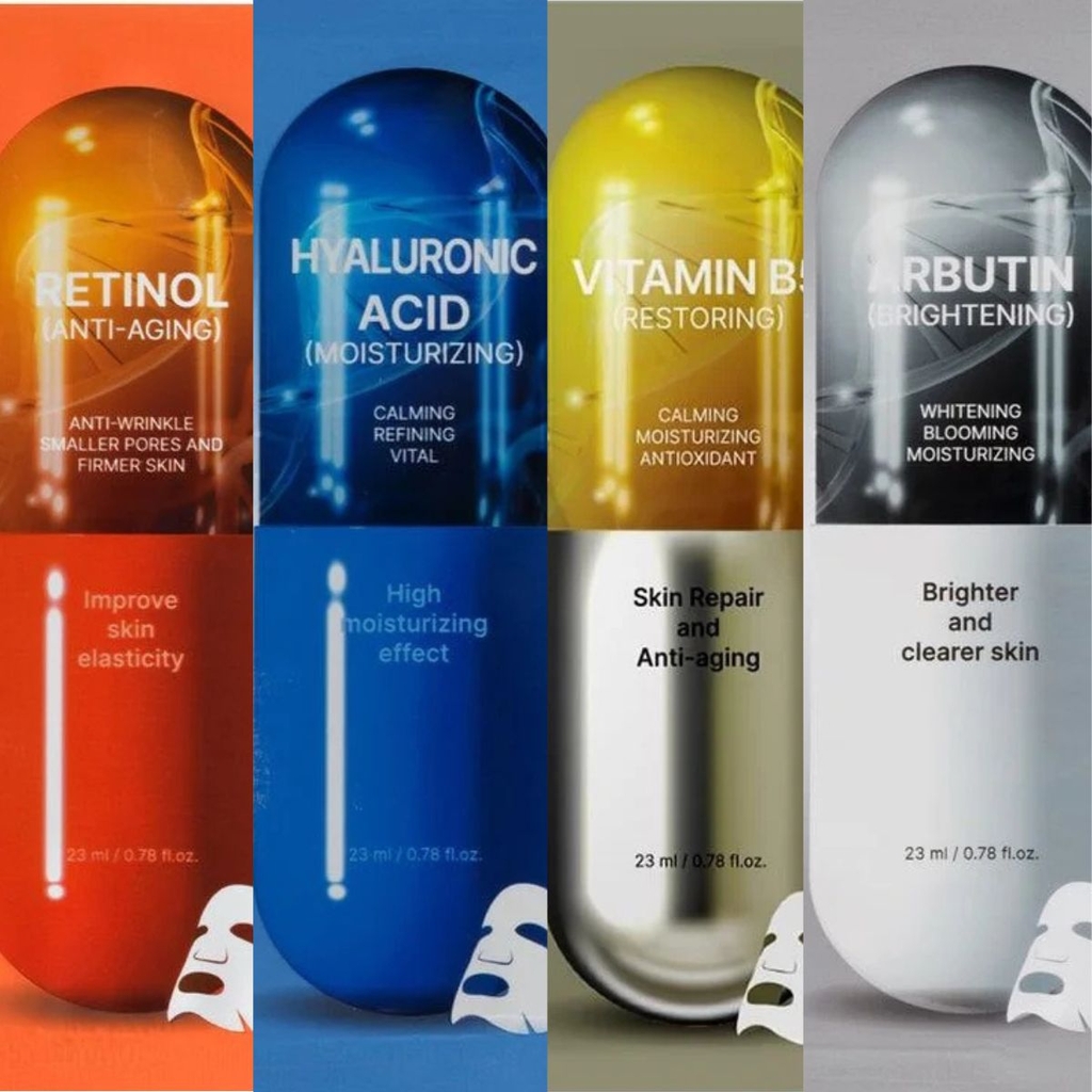 Mặt Nạ Dưỡng Da Arumtown Cấp Ẩm Dưỡng Sáng Tái Tạo Da Hàn Quốc Hộp Miếng Lẻ 23ml