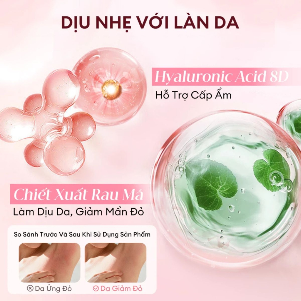 Lăn Khử Mùi Colorkey Rosé Crush Dưỡng Sáng Khử Mùi Khô Thoáng Mềm Mịn Da Brightening Deodorant Serum Chai 50ml - TẶNG 1 SET 2 SAMPLE GEL TẮM ROSE CRUSH
