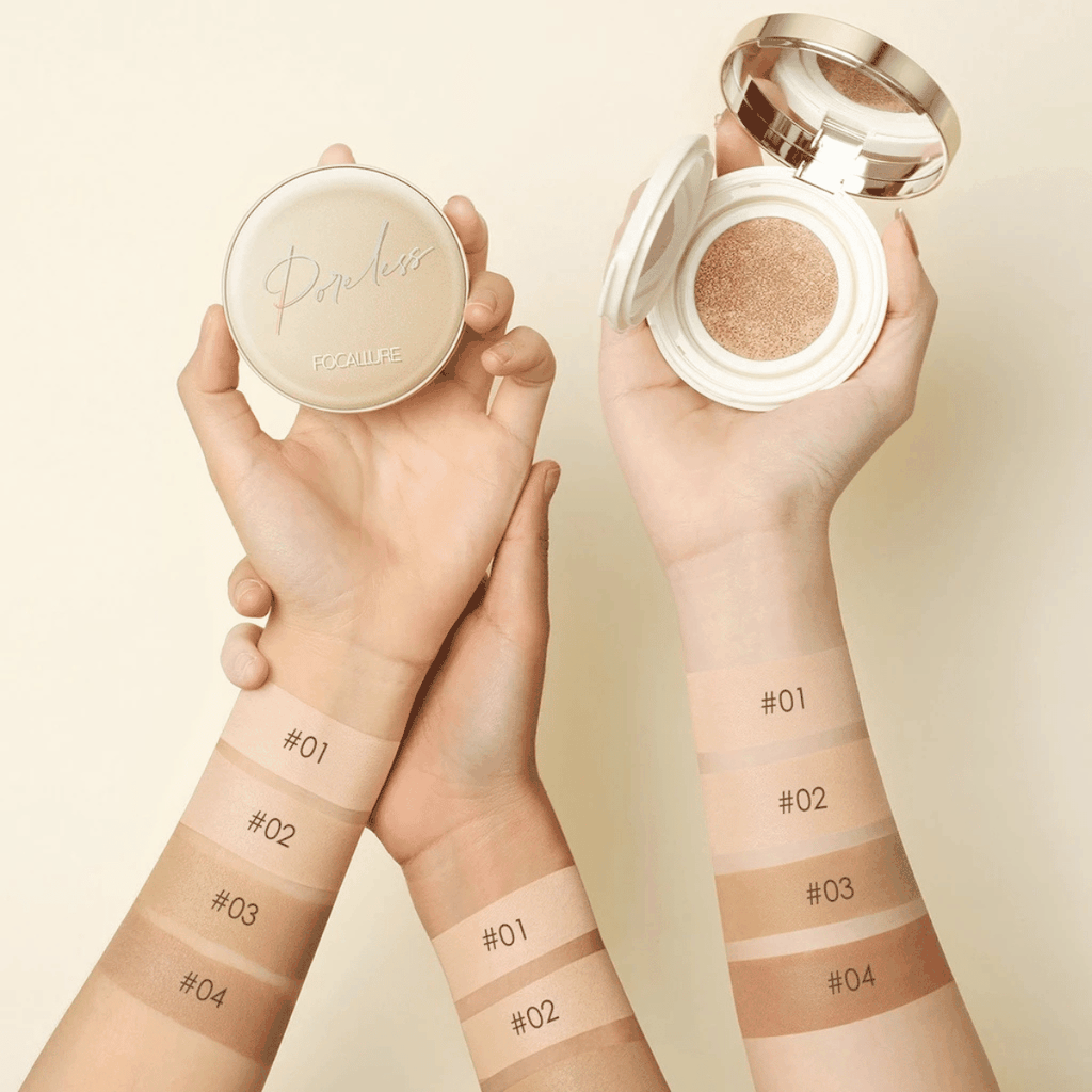 Cushion Focallure Kiềm Dầu Đỉnh Che Phủ Tốt Mịn Lì Poreless Matte Air Foundation FA19 12g