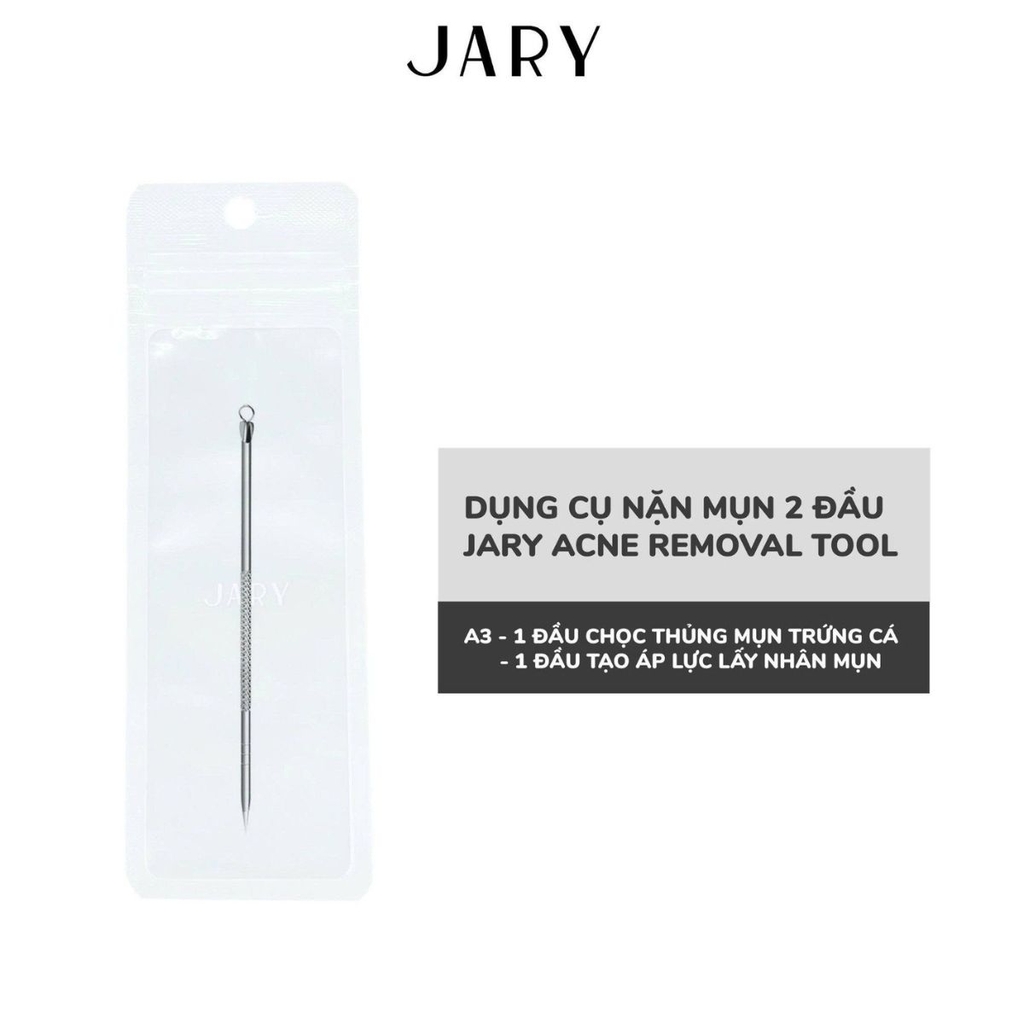 Dụng Cụ Gắp Mụn Đầu Nhọn Jary Acne Removal Tool Cây Nhíp Lấy Nhân Mụn Nhỏ Gọn Tiện Lợi Cao Cấp