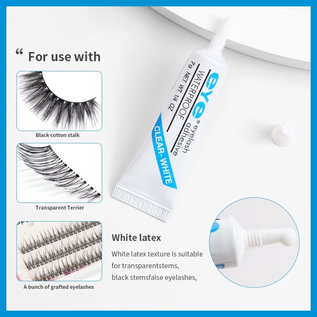 Keo Dán Mi Eye Waterproof Eyelash Adhesive Clear Chống Nước Nhanh Khô 7g