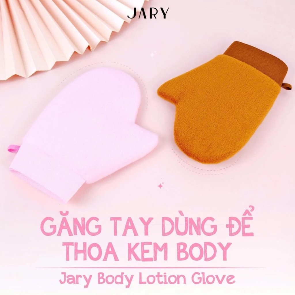 Găng Tay Thoa Lotion Jary Thoa Dưỡng Thể Đều Mịn Tiện Lợi Body Lotion Glove