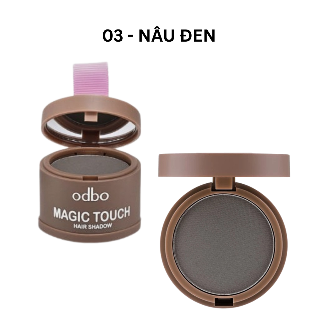 Phấn Dặm Che Hói Tóc ODBO Magic Che Khuyết Điểm Làm Dày Chân Tóc Tự Nhiên Touch Hair Shadow Thái Lan