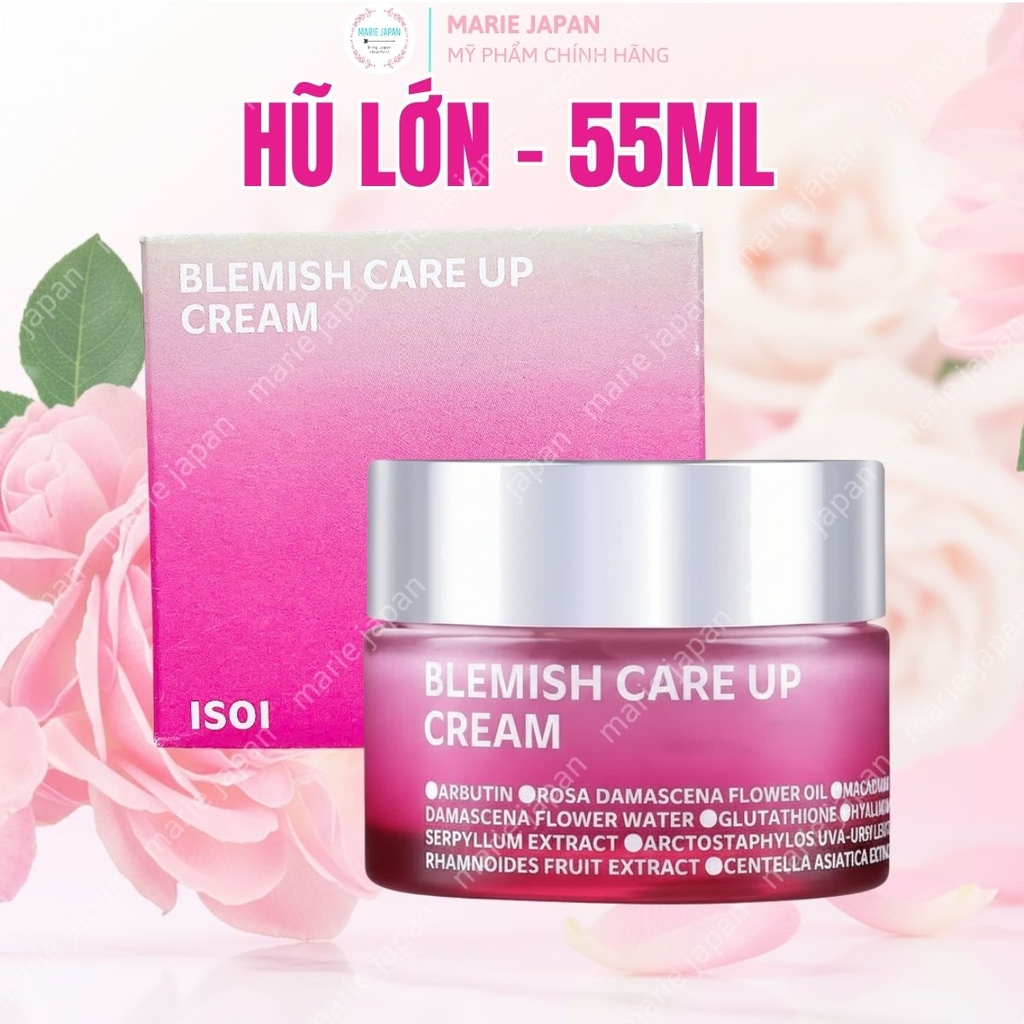 Kem Dưỡng ISOI Blemish Care Up Cream Sáng Da Mờ Thâm Phục Hồi Cấp Ẩm Dịu Nhẹ Hàn Quốc