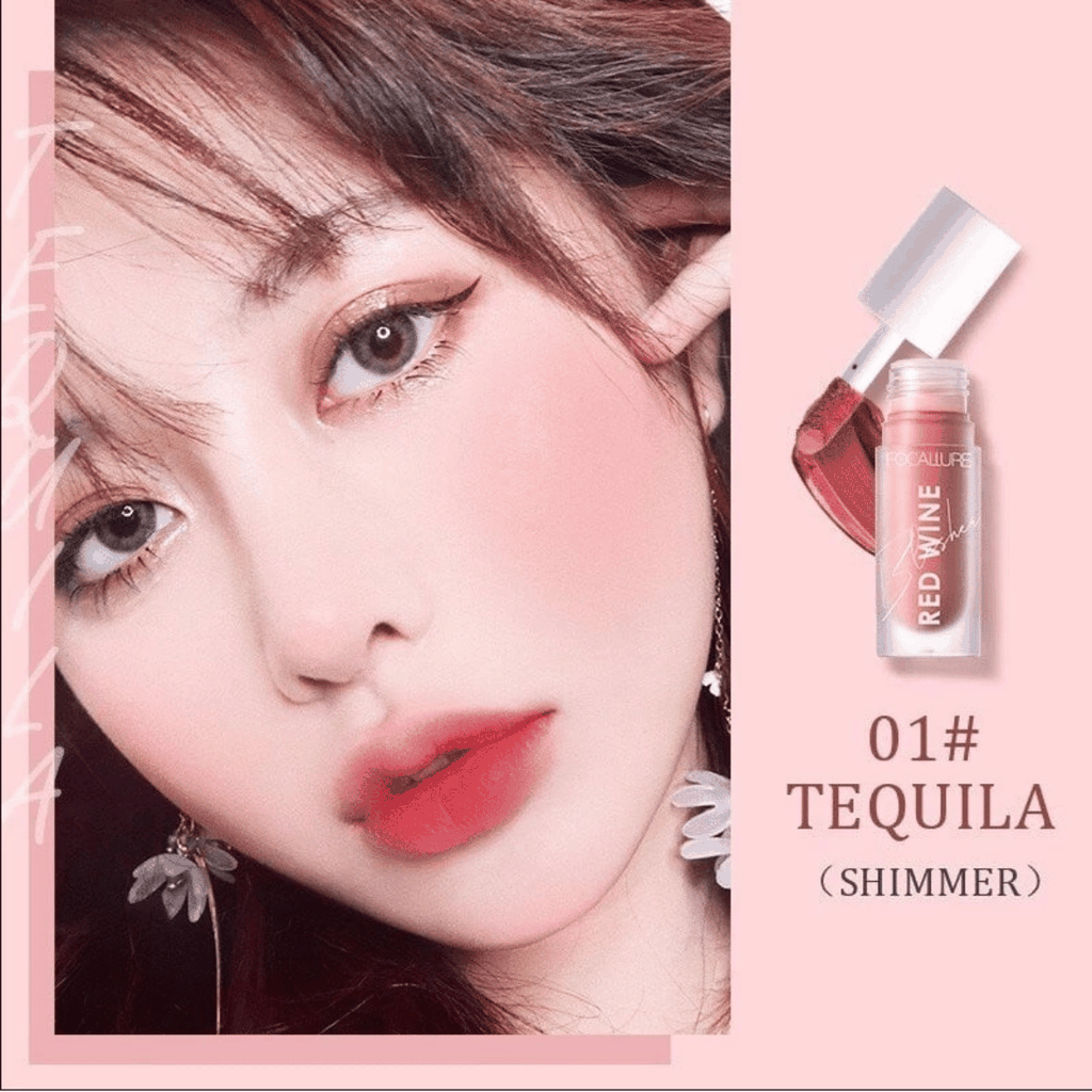 Má Hồng Kem Focallure Hangover Red Wine Blusher FA89