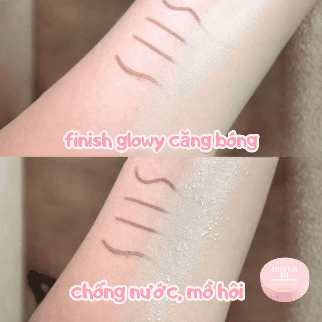Phấn Nước Essence Nâng Tone Kiềm Dầu Che Phủ Tốt Brighten Up Cushion Foundation 12g