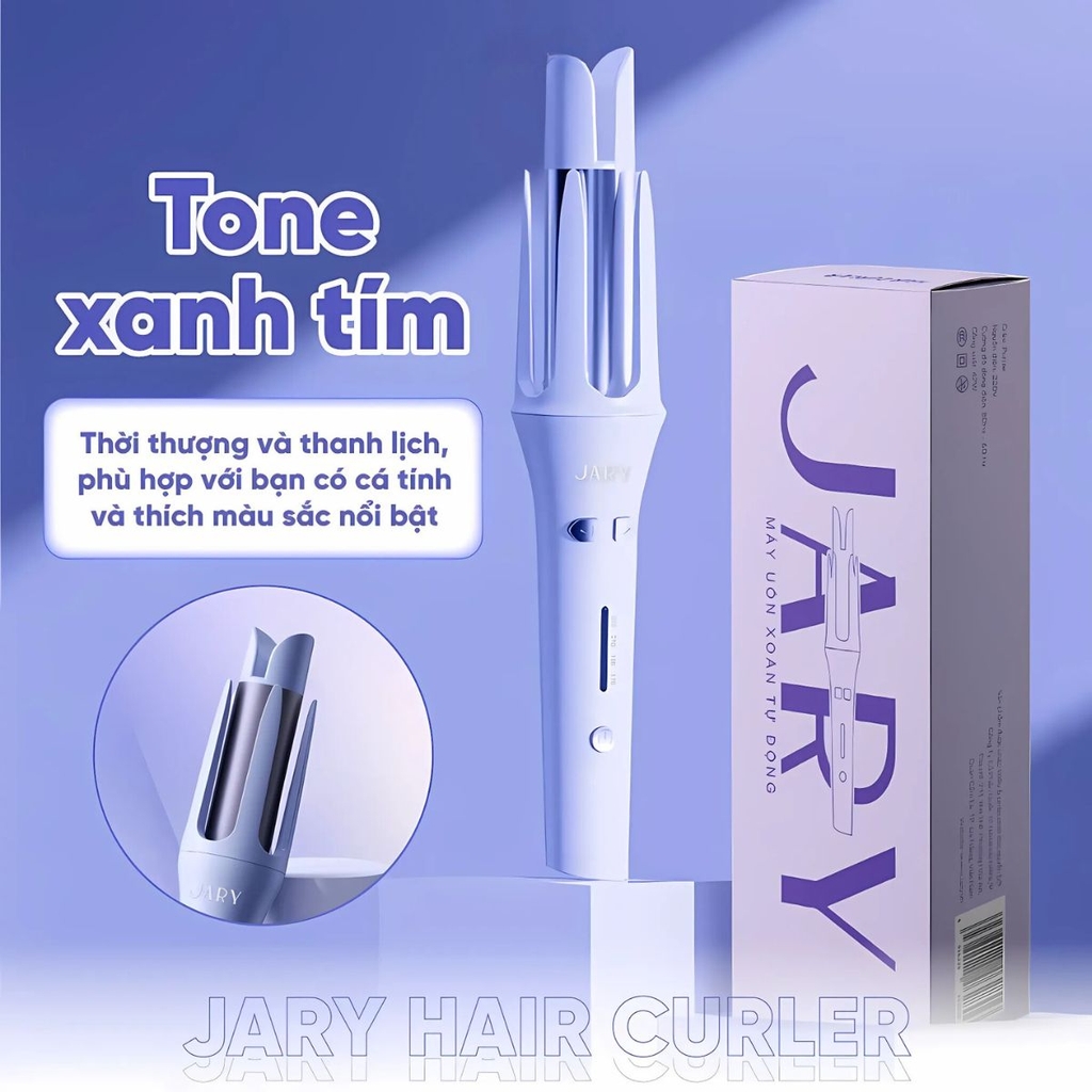 Máy Uốn Tóc JARY Hair Curler  Tự Động Xoay 360 Độ 4 Chế Độ Nhiệt