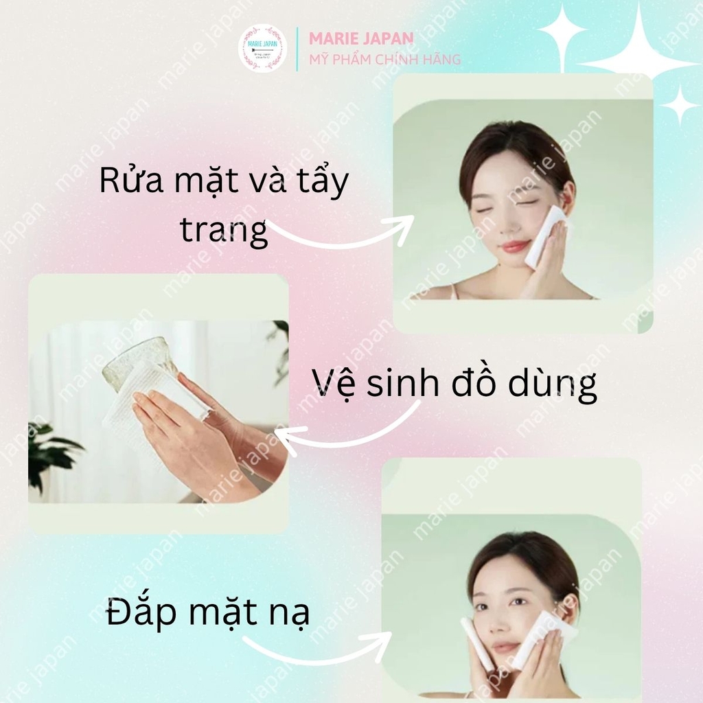 Khăn Mặt Đa Năng AMORTALS Mềm Mại Thân Thiện Với Da Dùng Một Lần