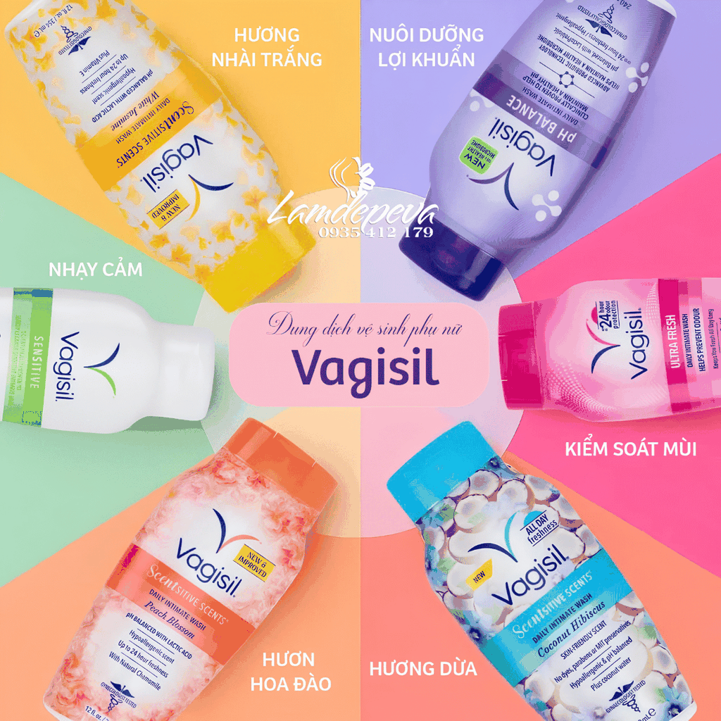 [CHE TÊN] Dung Dịch Vệ Sinh Vagisil Cân Bằng pH Kiểm Soát Mùi Daily Intimate Wash