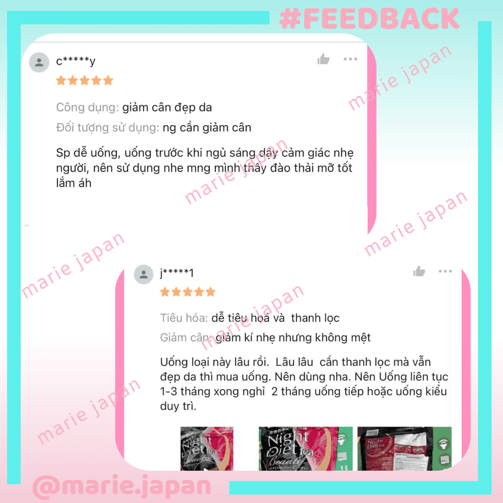 Trà Giảm Cân Orihiro Night Diet Nhật Bản