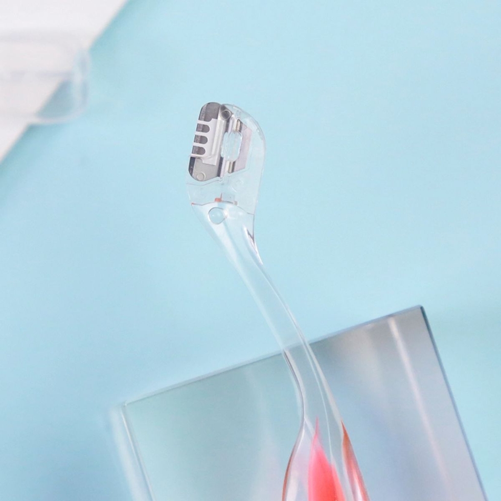 Dao Cạo Lông Mày Lưỡi Ngắn Kai Beautycare An Toàn Tiện Lợi Nhật Bản Set 2 Cây