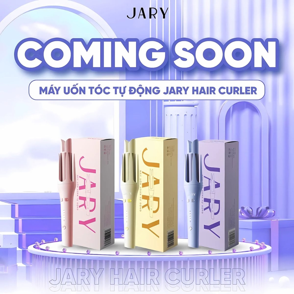 Máy Uốn Tóc JARY Hair Curler  Tự Động Xoay 360 Độ 4 Chế Độ Nhiệt