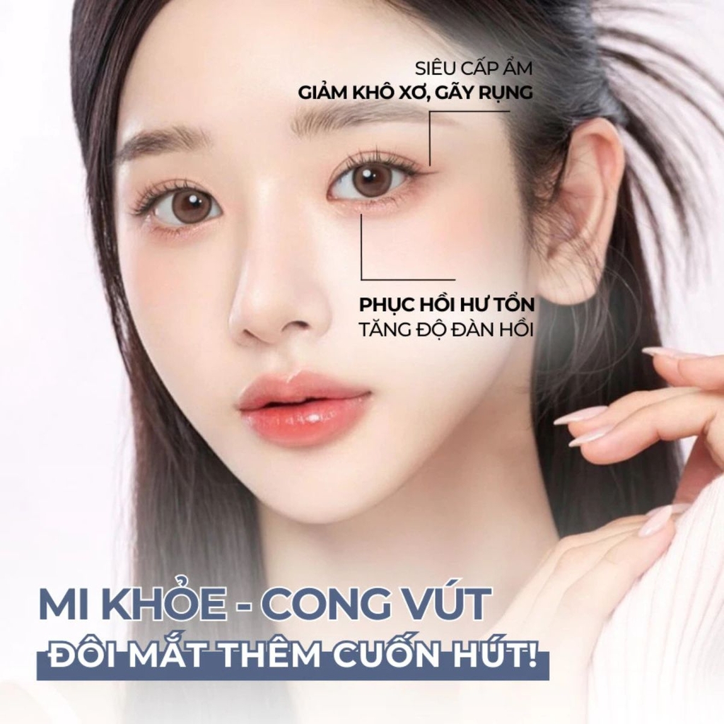Serum Dưỡng Mi Compliment Chắc Khỏe Mi Giảm Gãy Rụng Cong Tự Nhiên 12ml