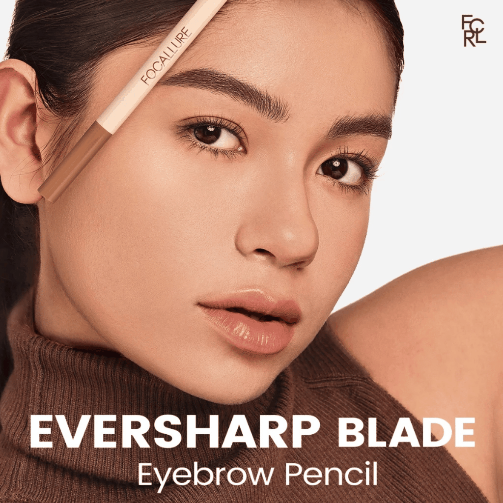 Chì Kẻ Mày 2 Đầu Focallure Cực Tiện Lợi Siêu Dễ Kẻ  Không Vón Lâu Trôi Anti Smudge Eyebrow Pencil E59