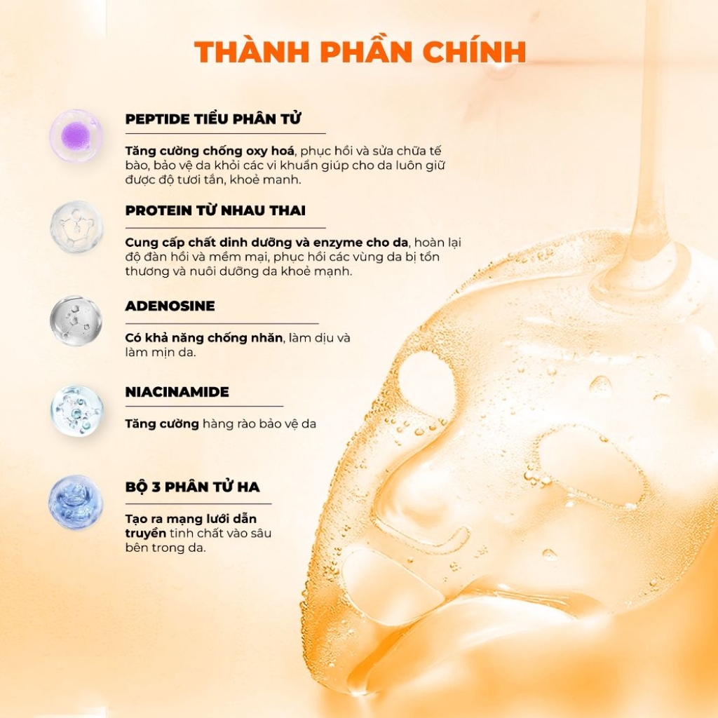 Mặt Nạ BNBG Placenta Skin Booster Mask Cấp Ẩm Dưỡng Trắng Phục Hồi Trẻ Hóa Da Hàn Quốc Hộp 10 Miếng